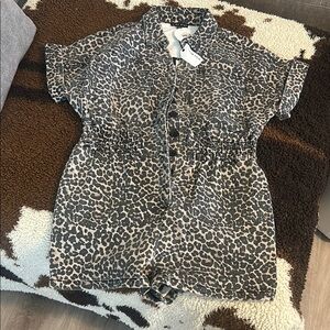 Leopard Print Jumpsuit